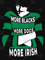 For Men More Blacks Irish Phil Lynott Celtic Clothing Vtg Unisex Shirt