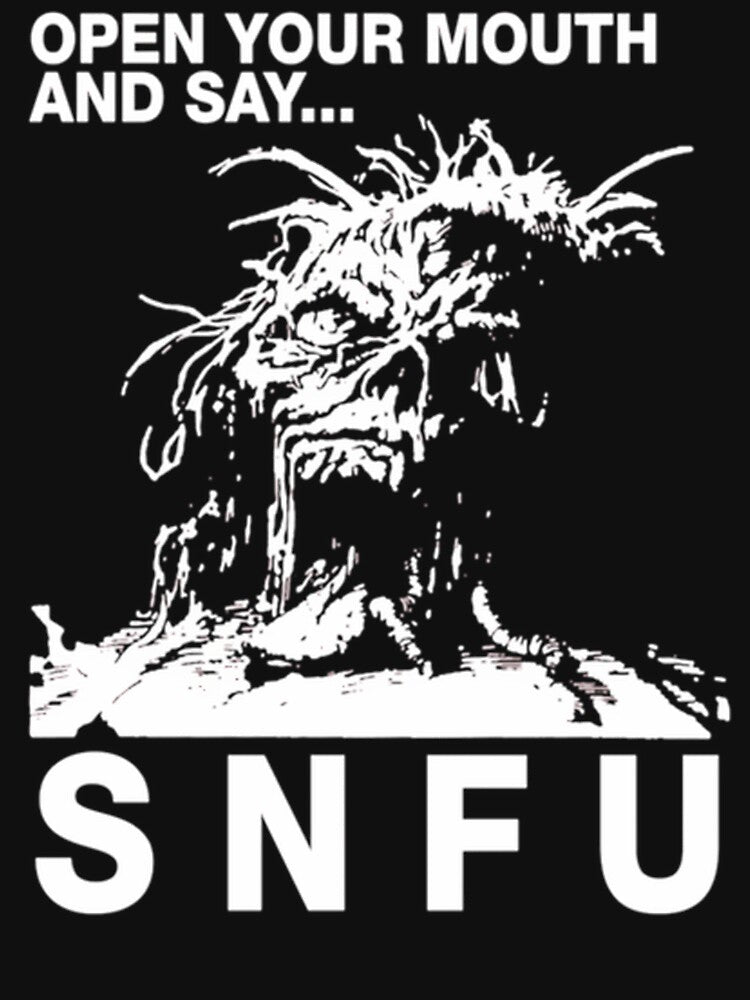 Snfu Open Your Mouth Shirt