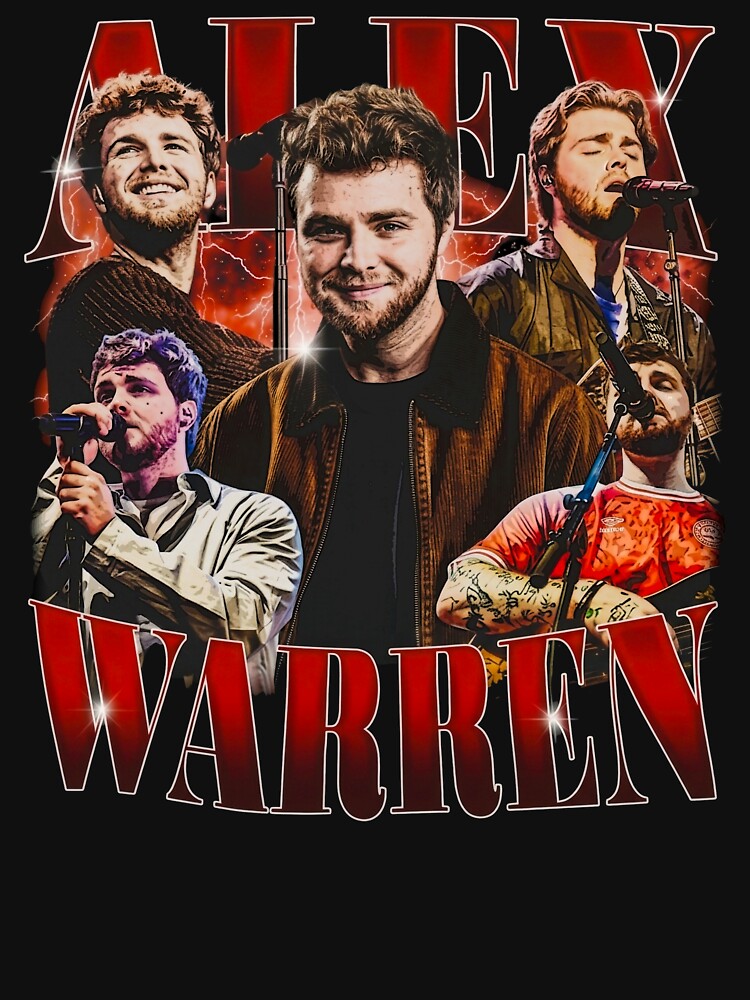 Alex Warren Bootleg Vintage Singer Graphic Shirt