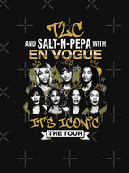 TLC Salt-N-Pepa En Vogue It's Iconic Tour 90s R&B Hip Hop Shirt