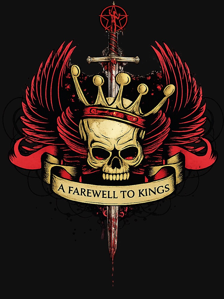 A Farewell To Kings Progressive Rock Inspired Art Shirt
