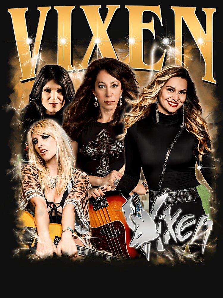 Vixen - American All-Female Glam Rock Band Shirt