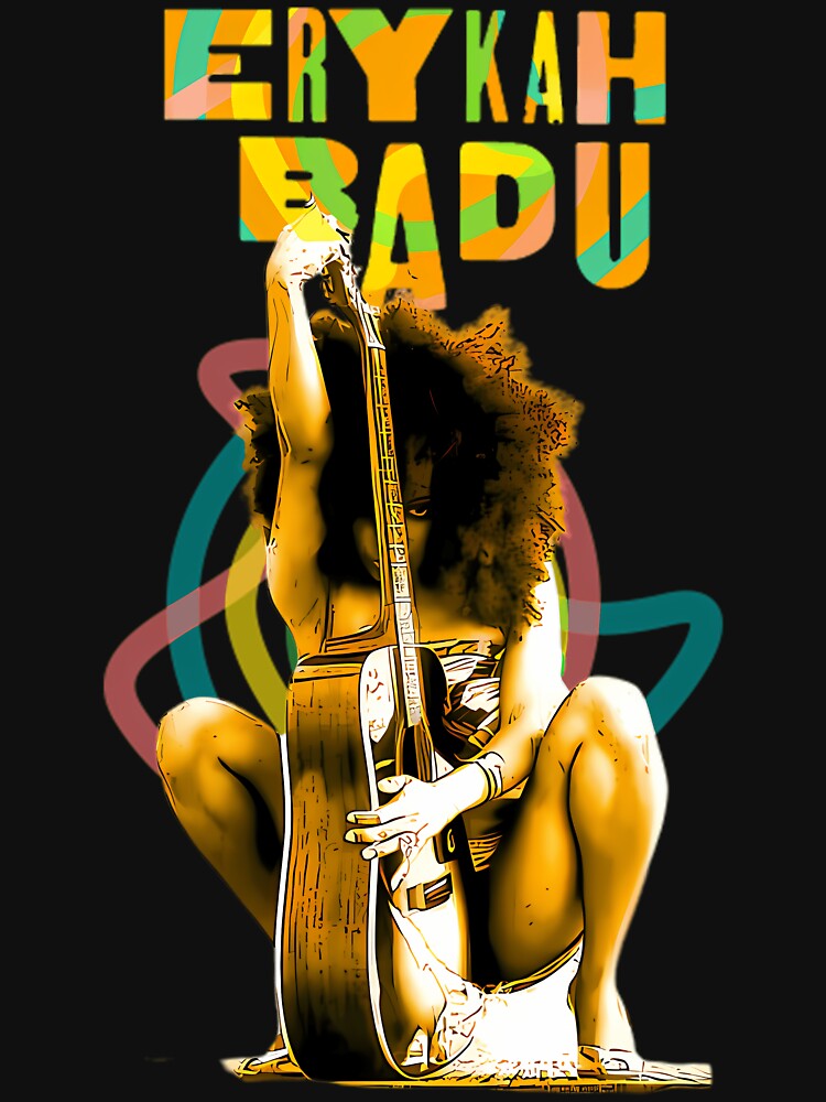 Ery Kah Ba Du Vintage Rnb Playing The Guitar Shirt