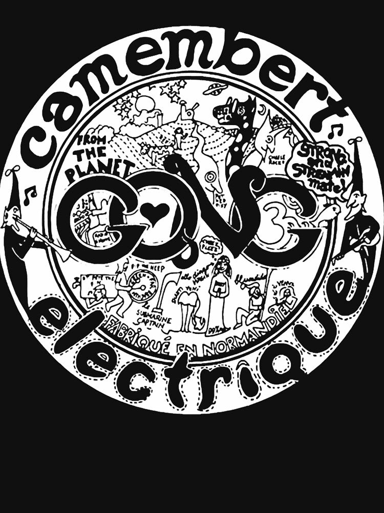 Camembert Electrique Gong Band Shirt