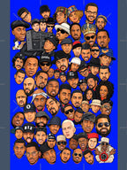 Old School Hip Hop Legends Collage Art Shirt