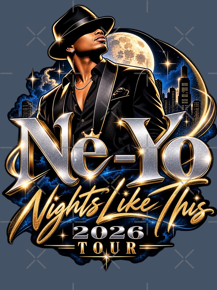 Ne Yo Nights Like This 2026 Tour Shirt