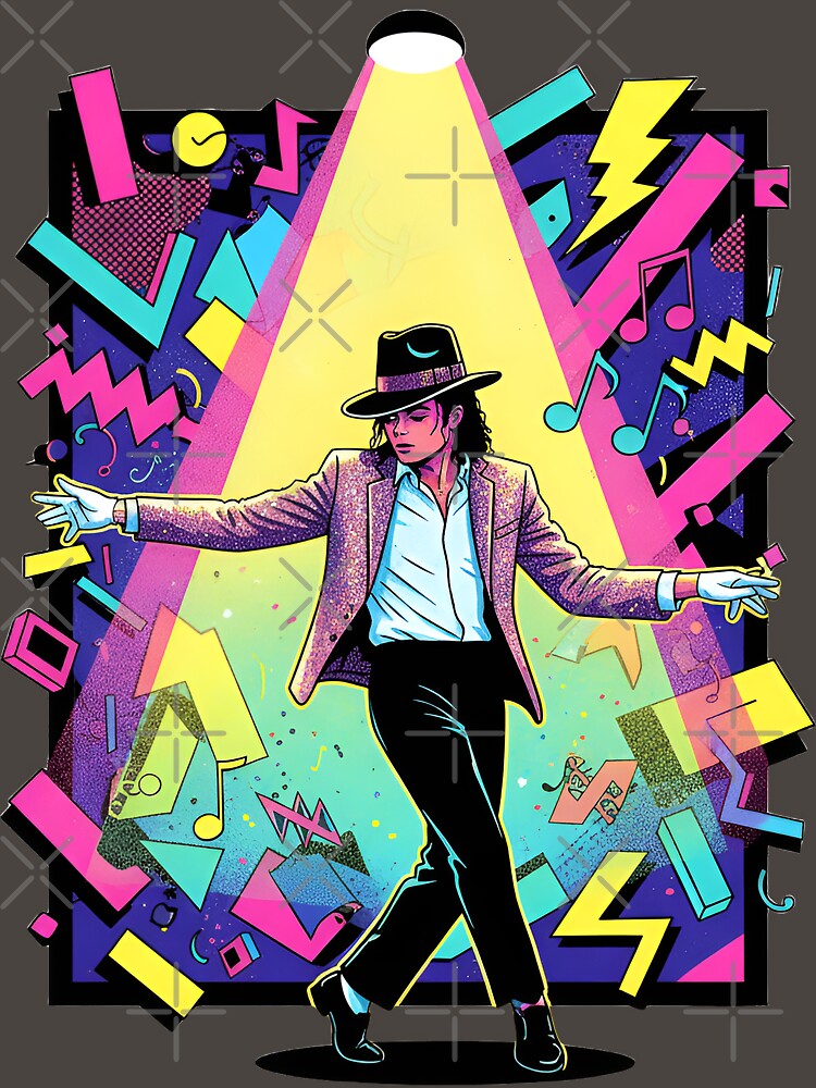 King Of Pop Vibrant Pop Art Style Shirt