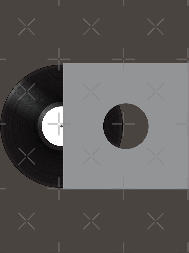 Vinyl Record With Sleeve Shirt