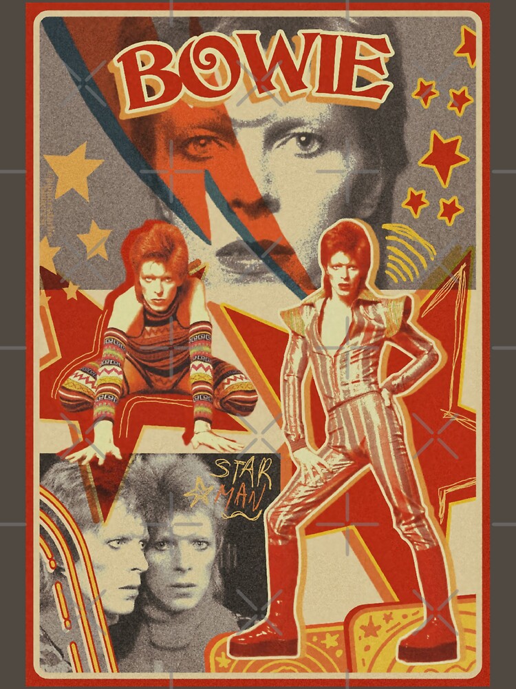 Ziggy Stardust Collage Shirt