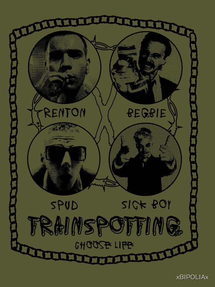 Trainspotting - Cult 90s Cinema Art Print Shirt