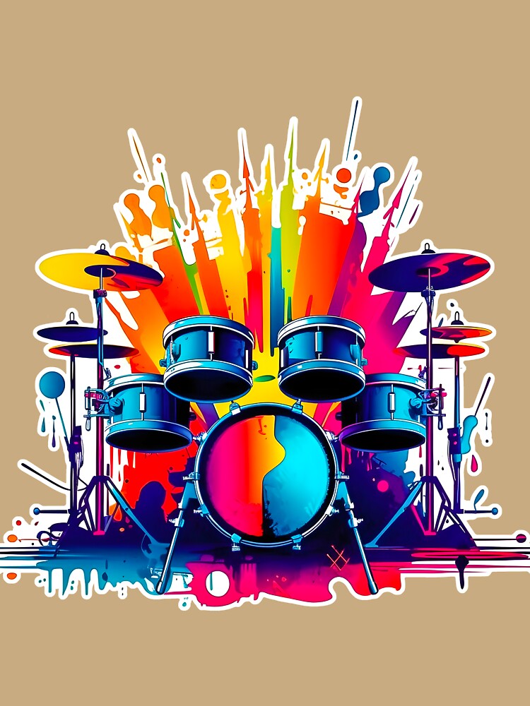 Fantasy Drum Set - Perfect For Drummers Shirt