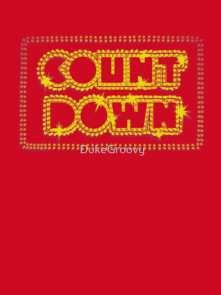 70's TV Pop Show Count Down Logo Shirt