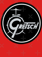 Vintage Gretsch - Drum Kit Circle Logo Shirt