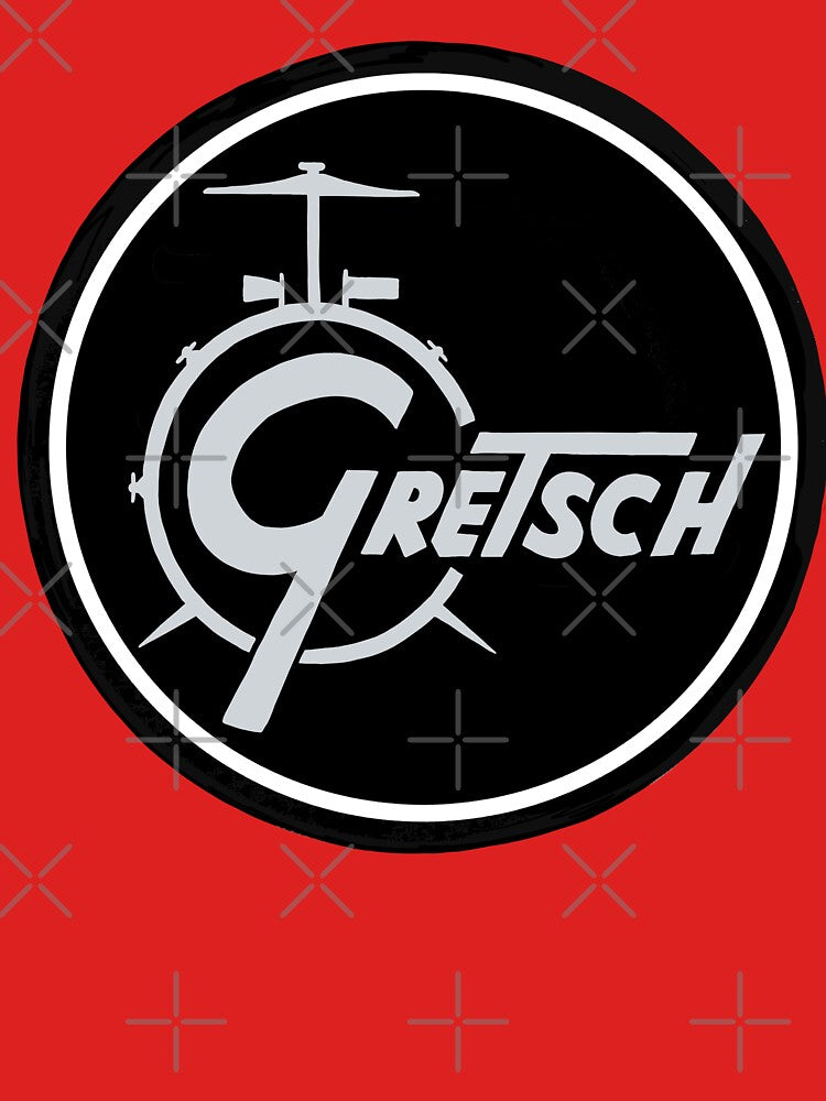 Vintage Gretsch - Drum Kit Circle Logo Shirt