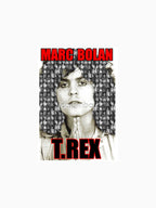 Marc Bolan T Rex Full Face & Bolan Hair Design Shirt