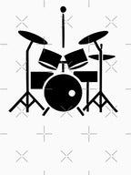 Drum Set In Action Shirt