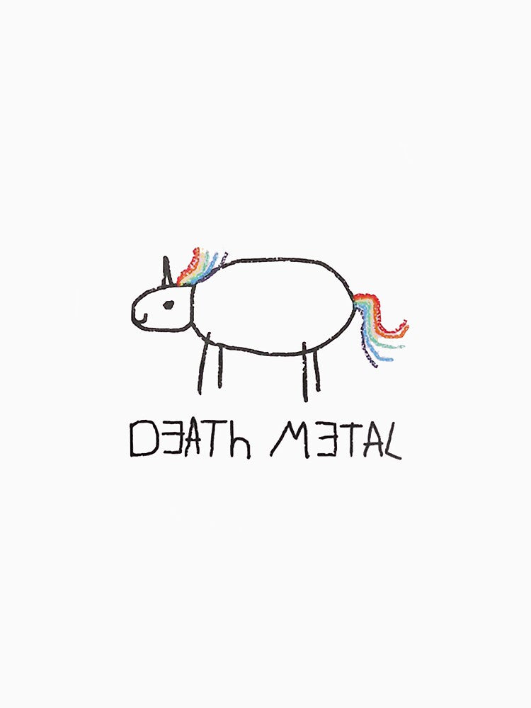 Death Metal Unicorn Shirt