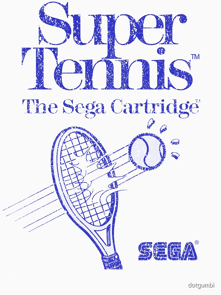Super Tennis - Sega Master System Shirt