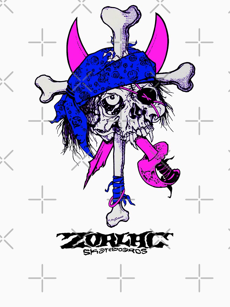 Pushead Zorlac Pirate Skull Alt 5 Shirt
