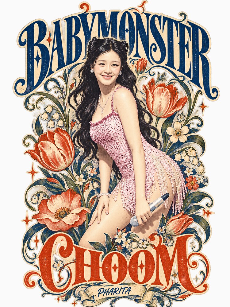 BABYMONSTER Pharita Studio Choom Concept Kpop Visual Shirt