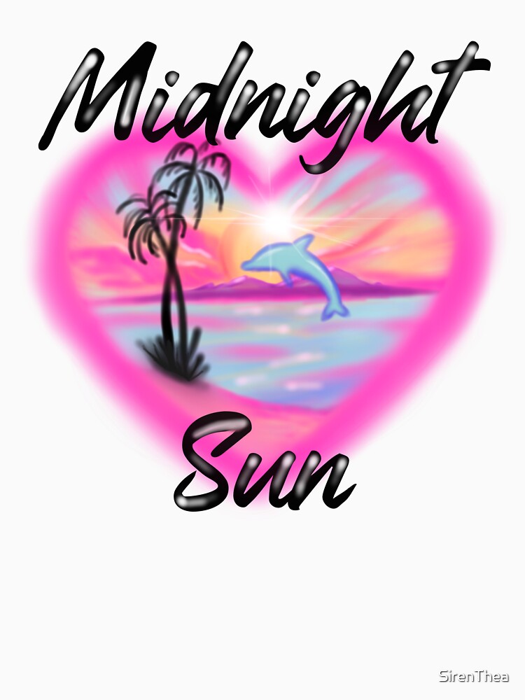 Zara Larsson Midnight Sun Airbrush Design Shirt