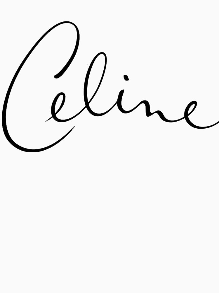 Celine Handwriting Shirt