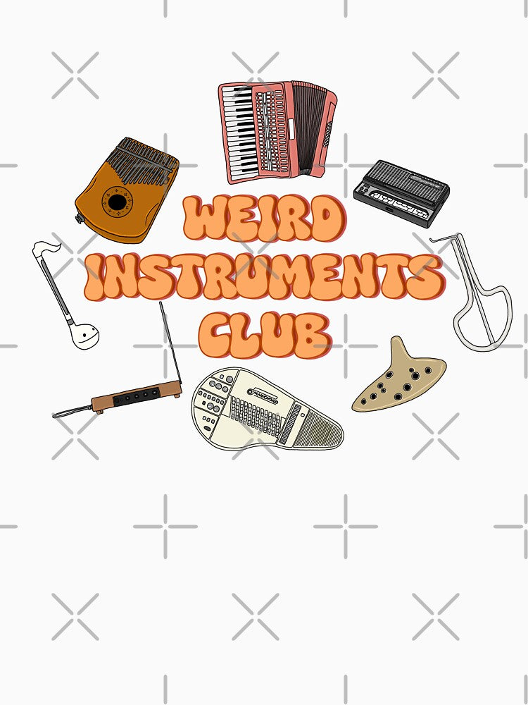 Weird Instruments Club Wood Toned Edition Shirt