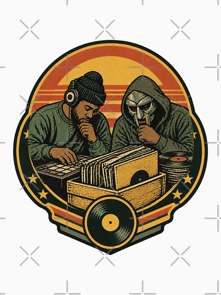 J Dilla And MF Doom Vintage Style Design For Hip Hop Fans PERFECT FOR Shirt