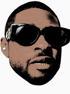 Neon Pop Art Face Ushers Shirt