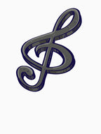 Treble Clef Illustration Shirt