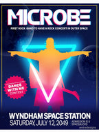 Microbe- Space Rock Concert Shirt