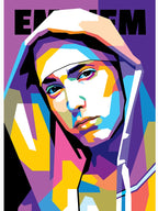 Eminem In WPAP Style Shirt