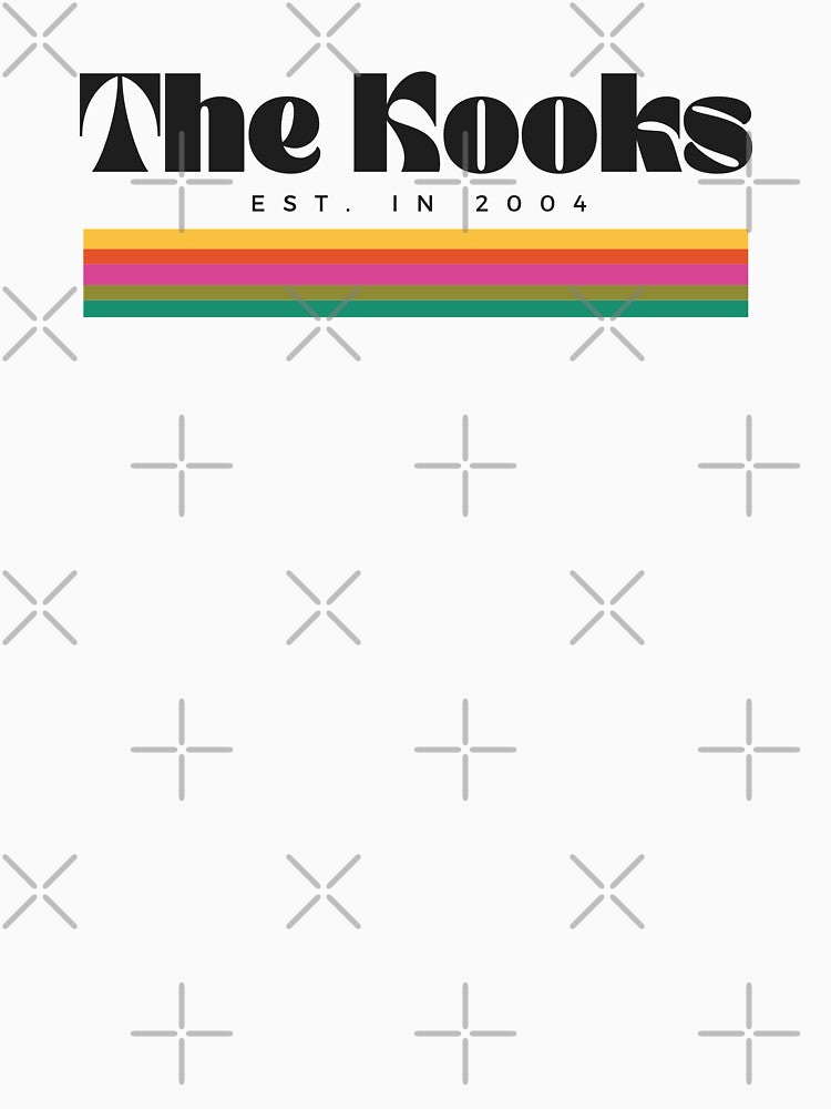 The Kooks Band Colorful Art Shirt