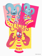 Parappa The Rapper Hairdresser Octopus Takoyama Shirt