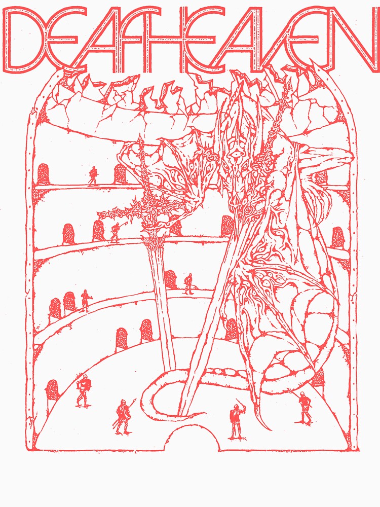 Red Silhouette Shoegaze Shirt