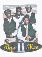 Vintage Boyz Ii Men All Around The World Tour Retro 90S R&B Graphic Shirt