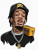 Retro Rapper Throwback Shirt