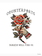 COUNTERPARTS Tragedy Will Find Us Shirt