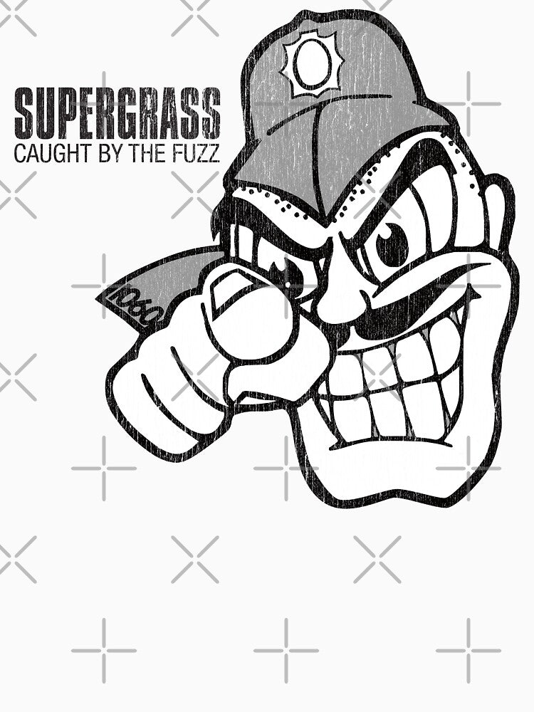 Supergrass Caught By The Fuzz Shirt