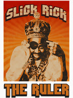 Slick Rick Retro Crown Iconic Rap Portrait Illustration Shirt