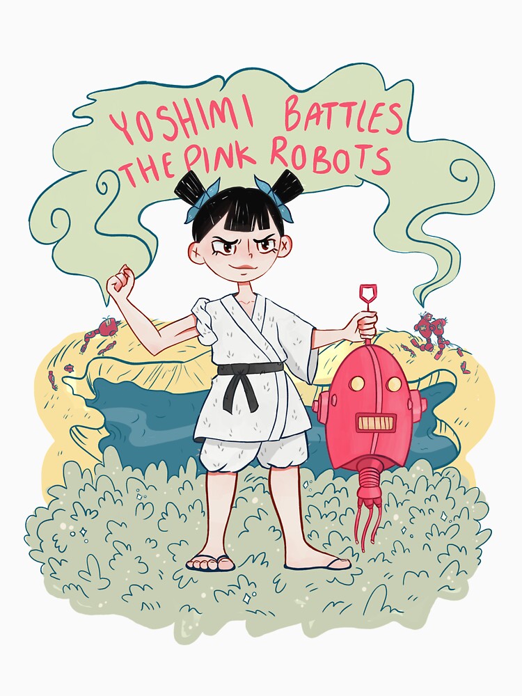 The Flaming Lips 'Yoshimi Battles The Pink Robots' Art Shirt