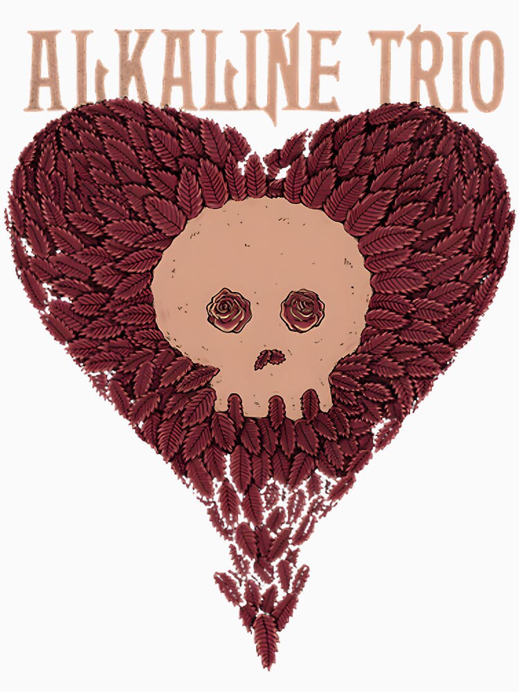 Alkaline Trio Inspired Punk Rock Band Graphic Design Shirt