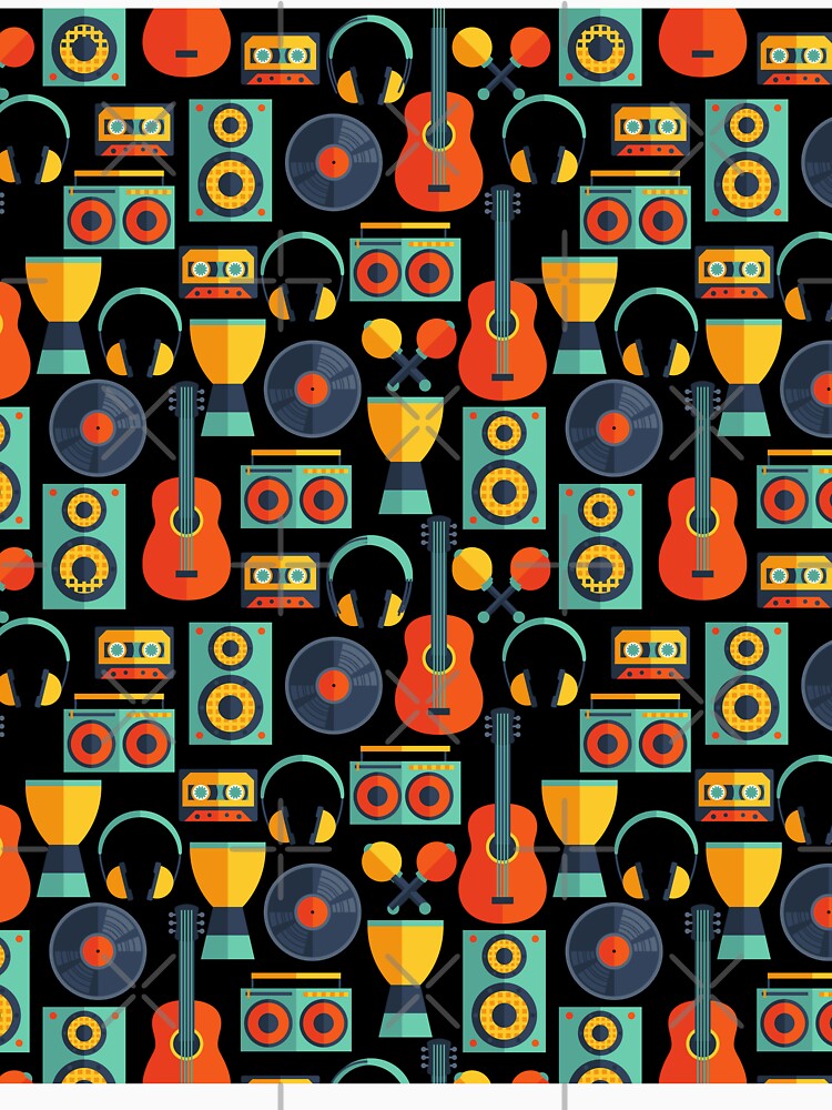 Guitars Speakers & Drums Music Lovers Shirt