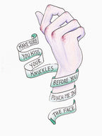 Kiss Your Knuckles - The Front Bottoms Shirt