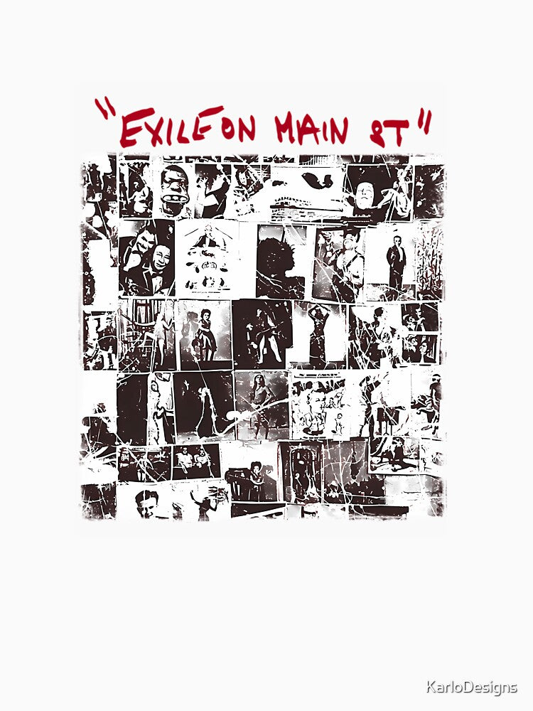 1972 Album Exile On Main St By The Rolling Stones Shirt