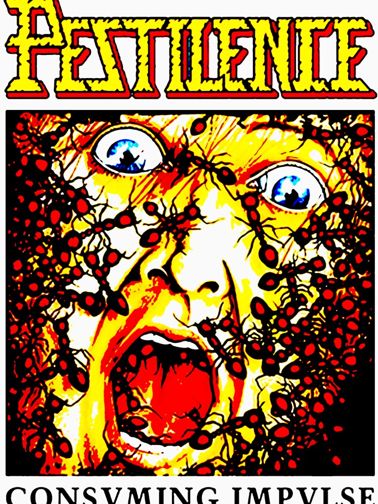 Yellow Face Of Death Metal Shirt