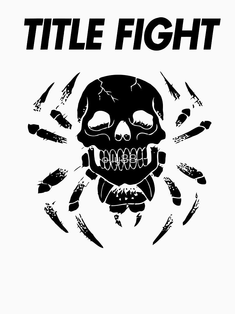 Title Fight Skull Spider Shirt