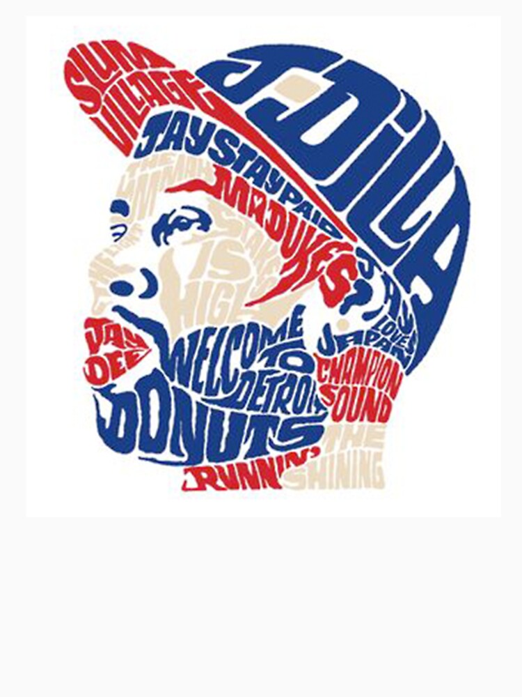 J Dilla Donuts Type Shirt