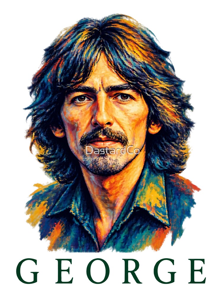 George Harrison Inspired Music Legend Design And Collectors Shirt