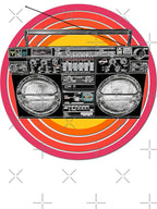 Jambox Boom Box Ghetto Blaster Radio Tape Player Shirt
